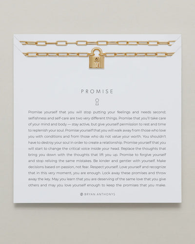 Promise Statement Necklace