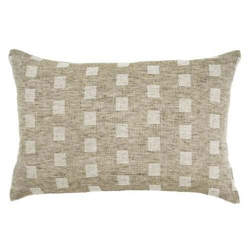 Linen Check Pillow